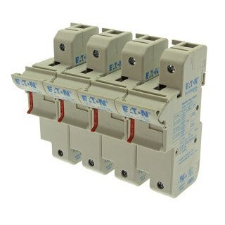 Eaton Zekeringhouder 125 A ac 690 V 22x58 MM 4P iec din-railmontage