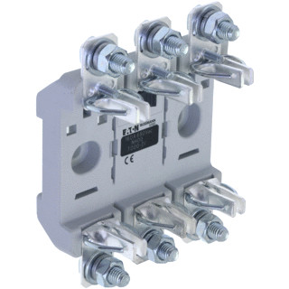 Eaton Zekeringhouder 160 A ac 690 V NH00 3P iec integrale gegoten bode