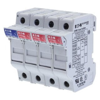 Eaton Zekeringhouder 30 A ac 600 V 10x38 MM 3p+neutraal ul iec di
