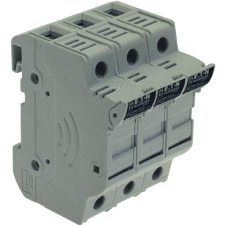 Eaton Zekeringhouder 30 A ac 600 V 10x38 MM CC 3P ul din-railmontag