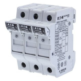 Eaton Zekeringhouder 30 A ac 600 V 10x38 MM CC 3P ul met melder di