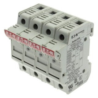 Eaton Zekeringhouder 32 A ac 690 V 10x38 MM 3p+neutraal ul iec me