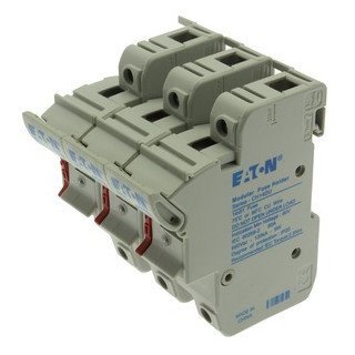 Eaton Zekeringhouder 50 A ac 690 V 14x51 MM 3P iec din-railmontage,
