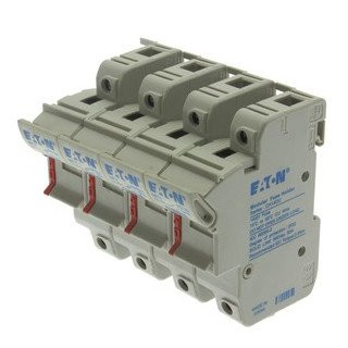 Eaton Zekeringhouder 50 A ac 690 V 14x51 MM 3P+N iec din-railmontage