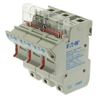 Eaton Zekeringhouder 50 A ac 690 V 14x51 MM 3P+N iec din-railmontage