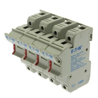 Eaton Zekeringhouder 50 A ac 690 V 14x51 MM 4P iec din-railmontage