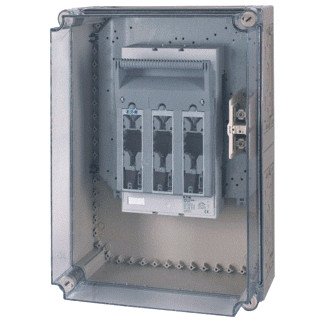 Eaton Zekeringkast ci 1xlastscheider 3P NH1 250a hxbxd=500x375x225mm
