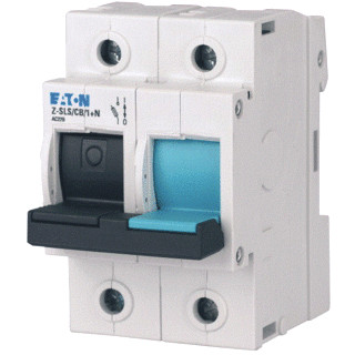 Eaton Zekeringlastscheider D02 met trip indicator 63a 1P+N 54MM