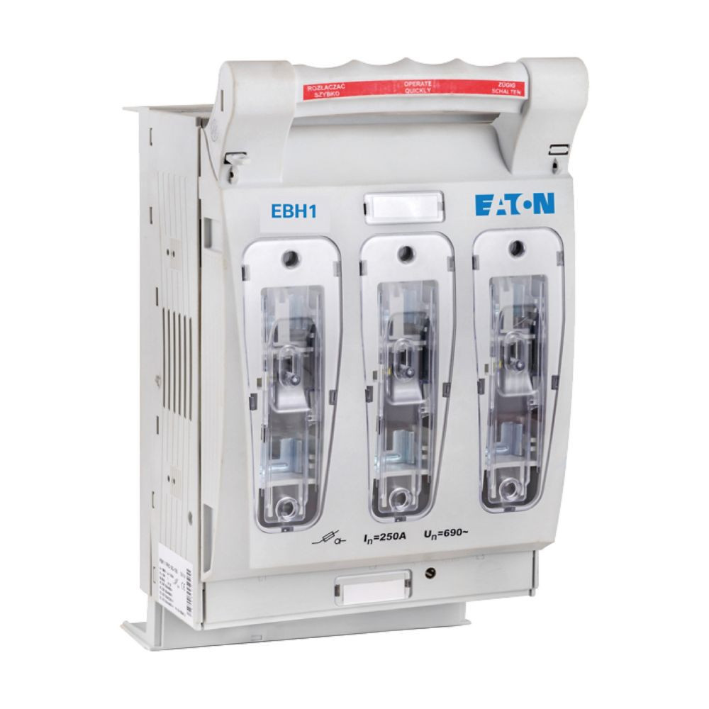 Eaton Zekeringlastscheider hor. 250 A ac 690 V NH1 ac23b 3P iec mont