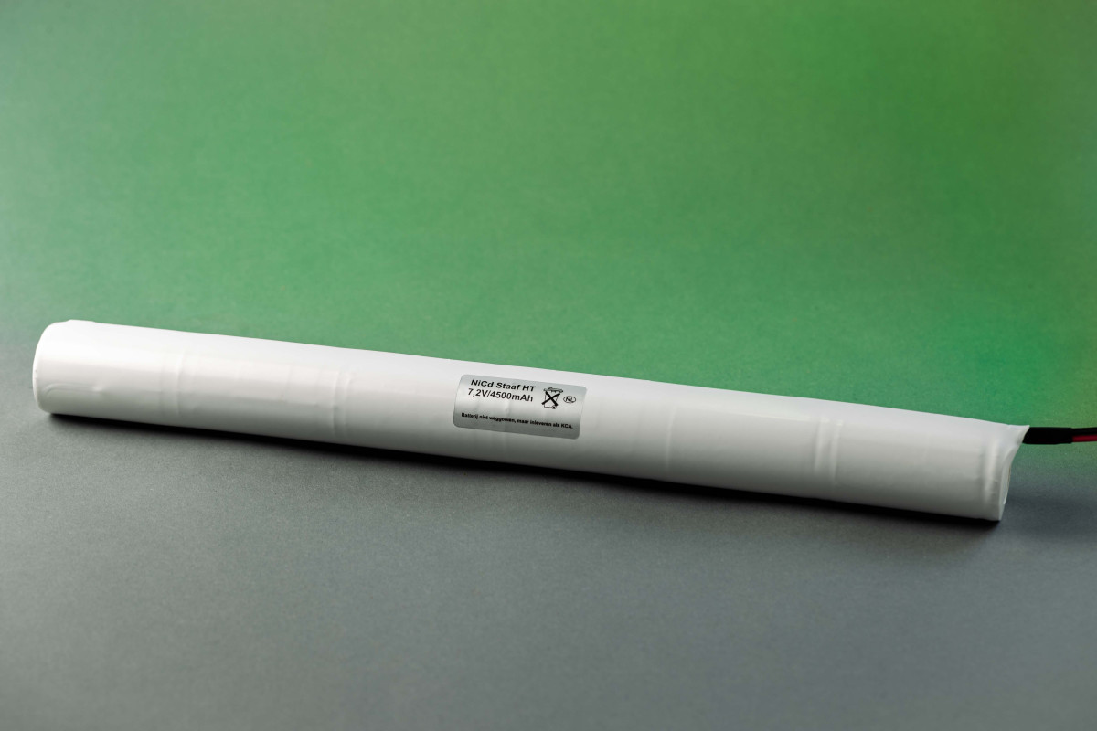 Normalux Ecolight oplaadbare staafbatterij 7.2V 4500mah nikkel-cadmium