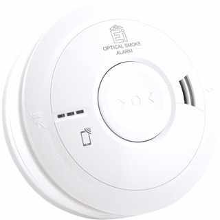 Ei Electronics rookmelder optisch 230V 10-jaars lithium backup stofcompensatie au