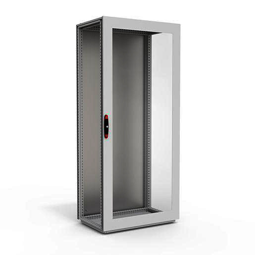 Nvent Hoffman DNG deur kast/lessenaar beschermdeur H1800MM B500MM staal grijs