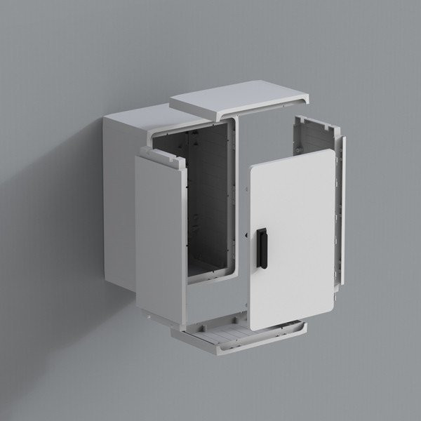 Nvent Hoffman ude componenten uitbouw kast diepteschoor H750MM B750MM D320MM