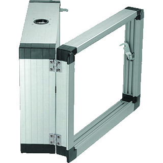 Nvent Hoffman oides deur kast/lessenaar bedieningstableau H398MM B525MM D55MM aluminium natuurkleur