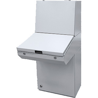 Nvent Hoffman lessenaar (desksektie) 250x800x985mm