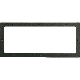 Nvent Hoffman ag afdekprofiel voor kast/lessenaar kunststof 96MM zwart