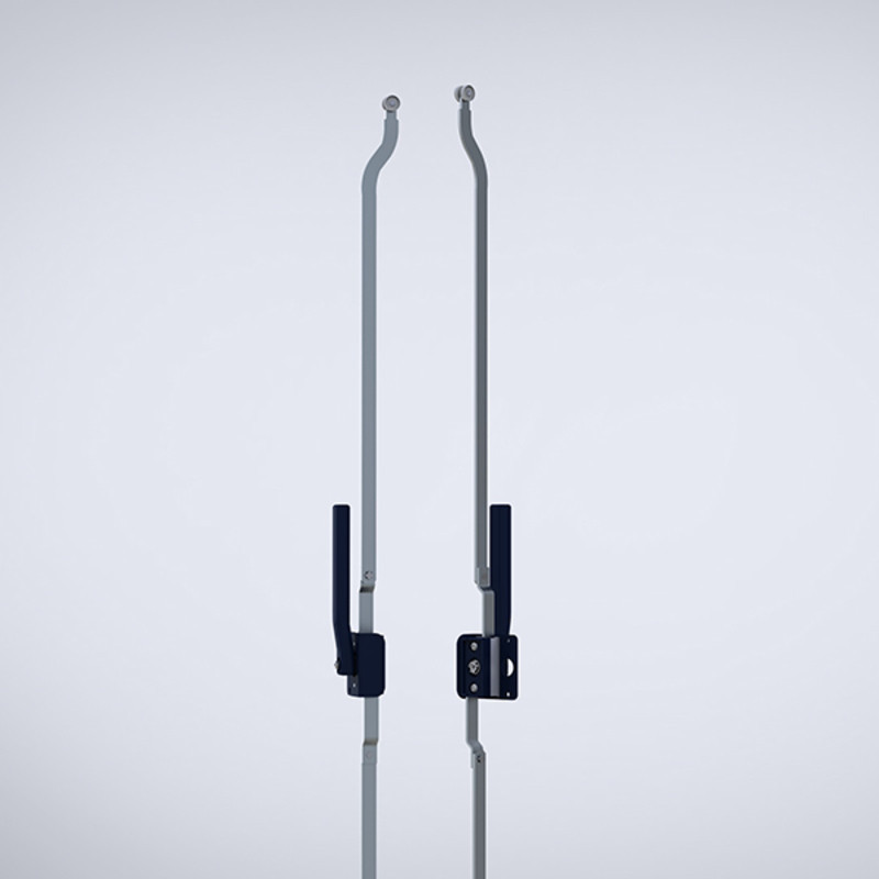 Eldon Wandmontage kasten Linkerdeur Sluitsysteem 2200MM