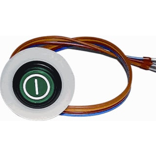 Electroproject  DRUKKNOP  GTV-LED GROEN