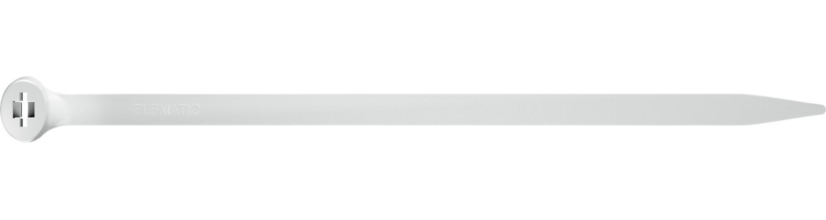Elematic Kabelbinder met RVS Vergrendeling - kabelbinder met roestvrijstalen vergrendeling - 1227 - 2-lo