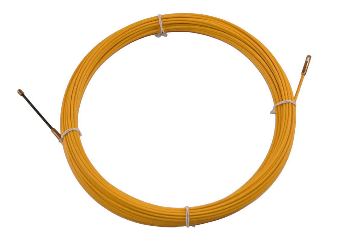 ELEMEC Trekveren Glasfiber trekveer Ø4,5MM, 40M + zoekv. M5 + oog kopje M5