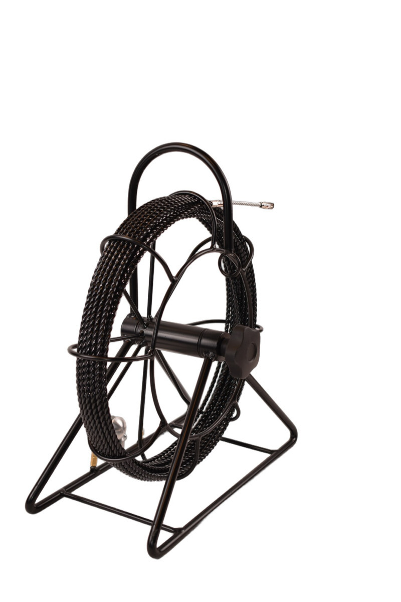 ELEMEC Trekveren Polyester trekveer Ø6MM, 20M + oog zoekv. M5 + oog kopje M5