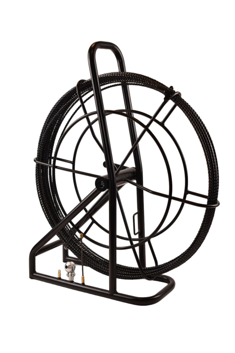 ELEMEC Trekveren Polyester trekveer Ø6MM, 80M + zoekv. M5 + oog kopje M5