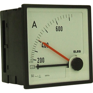 Eleq Bi-metal amp meter type biv96-E 250/5a