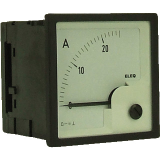 Eleq Analog amp meter type div72-E 40a DC