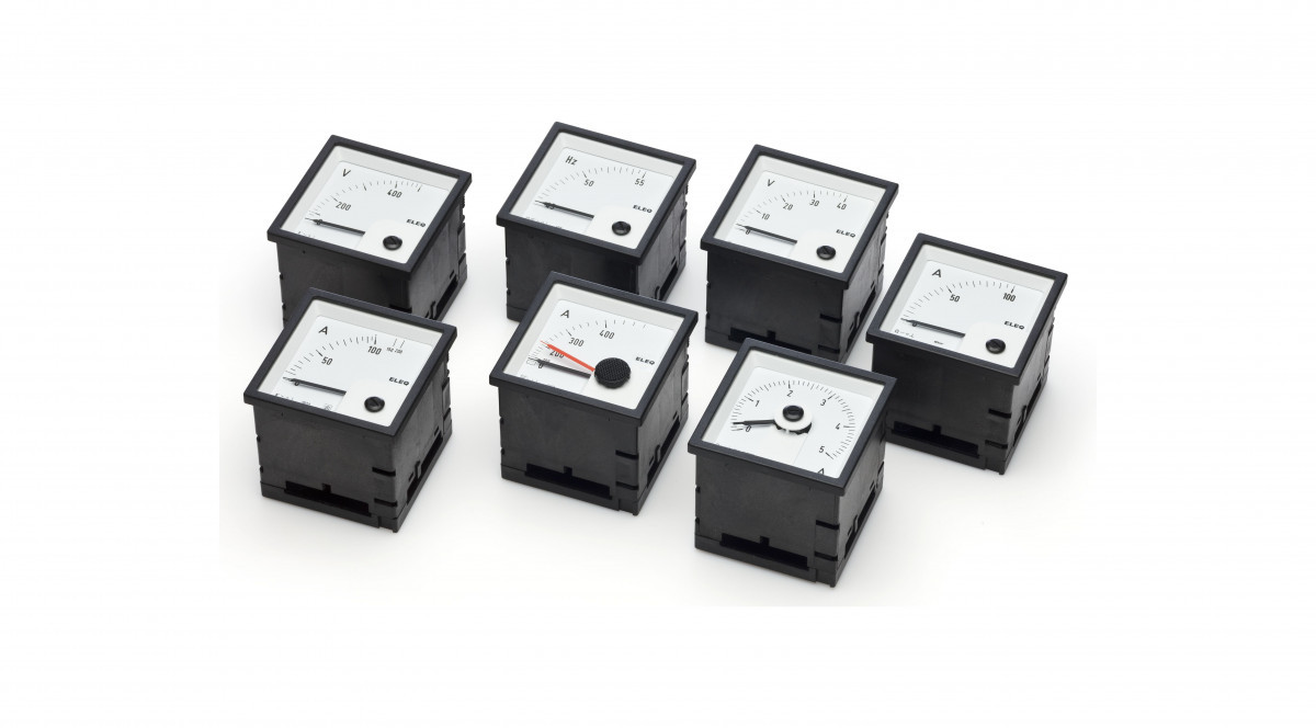 Eleq Analog amp meter type eiv96-E 25/1a 2vo