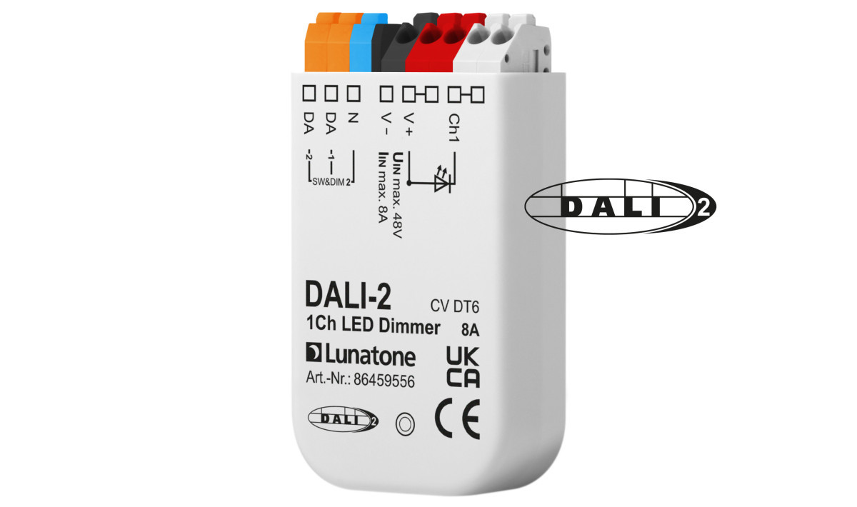 Elpro DALI Lunatone Dali 1CH led dimmer CV 8a