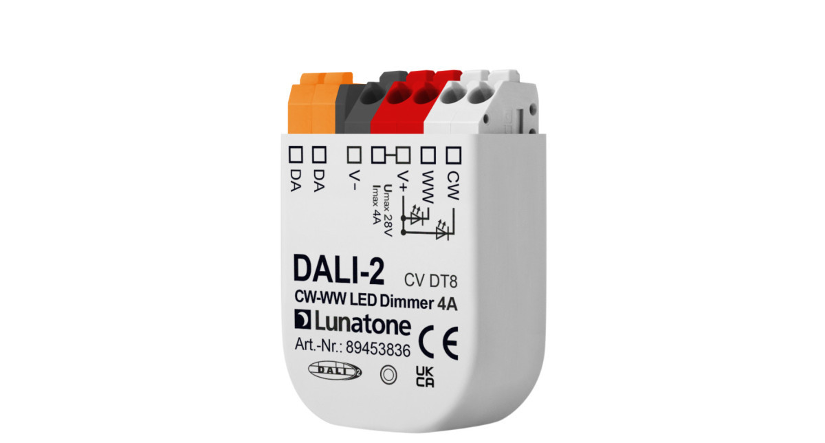 Elpro DALI Lunatone Dali DT8 CW-WW PWM 4a