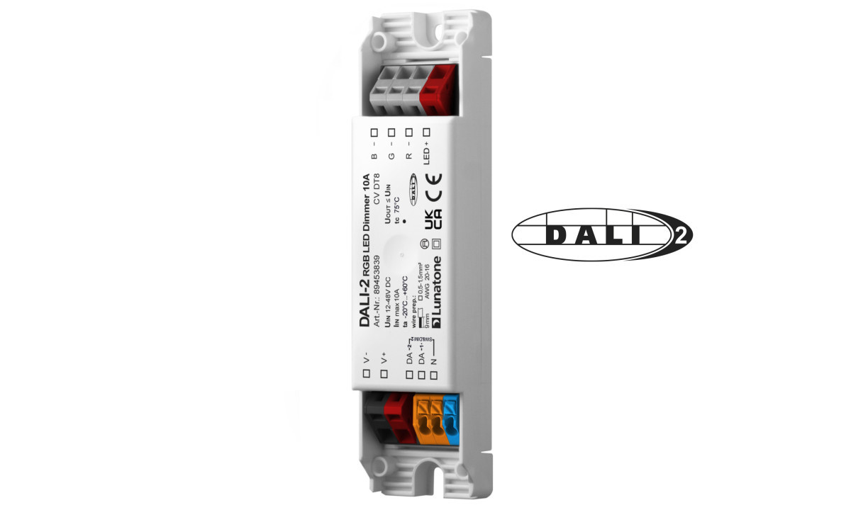 Elpro DALI Lunatone Dali DT8 RGB led dimmer 10a(cv,DT8)
