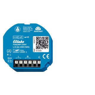 Eltako 62 serie Funk Dimactor universele led dimmer 200W. zonder N-aansluiting