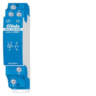 Eltako ER12 serie Impulsrelais 1 no potentiaalvrij 16a/250V. stuurspanning 230vac