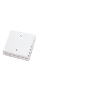 Eltako FMH serie Batterijloze 2-kanaals mini afstandsbediening, helder wit