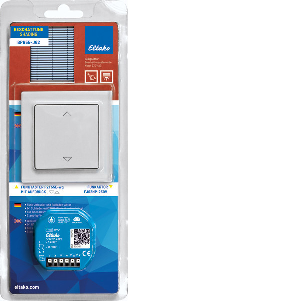 Eltako Funk Blisterpack Blisterpack Draadloos schakelen van zonwering en rolluiken
