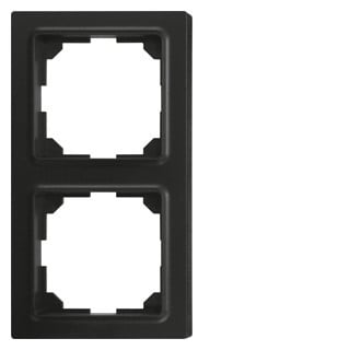 Eltako Funk toebehoren 2-Fach-universalrahmen innen 55x55mm anthrazit matt E-design55