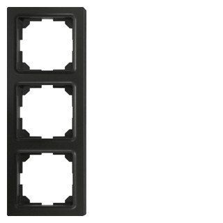 Eltako Funk toebehoren 3-Fach-universalrahmen innen 55x55mm anthrazit matt E-design55