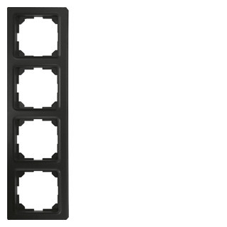 Eltako Funk toebehoren 4-Fach-universalrahmen innen 55x55mm anthrazit matt E-design55