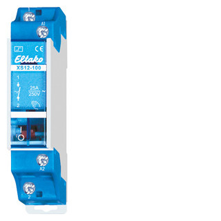 Eltako XS12 serie Impulsrelais 1 no 25a/250V ac. stuurspanning 230vac