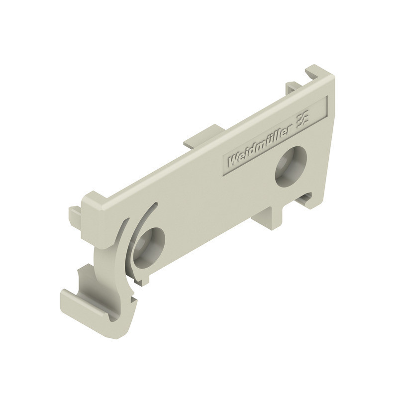 Weidmuller RS 45 End Plate (profile housing), width: 8 , ip00, pa 66, pebble grey