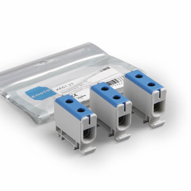 Ensto AFTAKKLEM Clampo Pro aansluitklem al/cu 2,5-50 MM² - blauw T