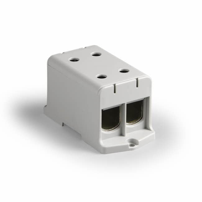 Ensto AFTAKKLEM Clampo Pro dubbele aansluitklem al/cu 35-240 MM² - grijs
