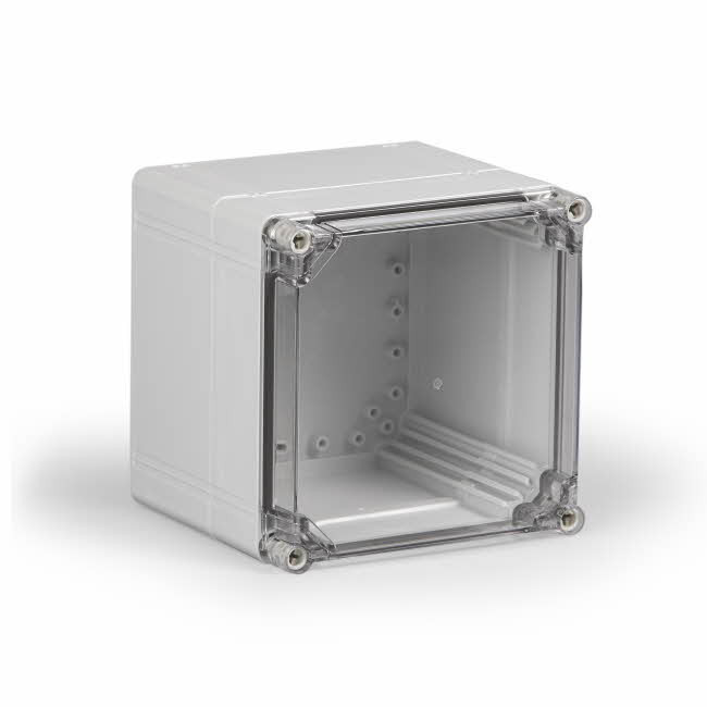 Ensto KLEMMENKAST Cubo O abs rondom blind 200x200x187 MM transparant deksel