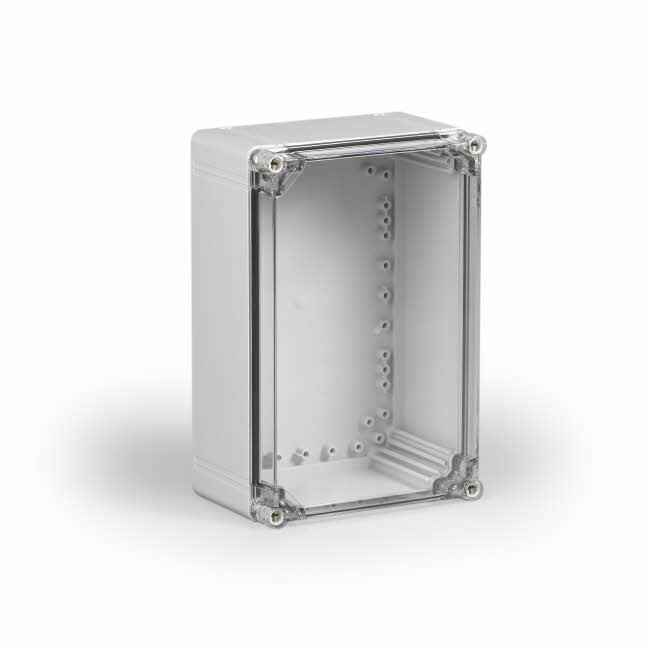 Ensto KLEMMENKAST Cubo O abs rondom blind 200x300x132 MM transparant deksel