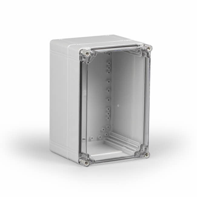 Ensto KLEMMENKAST Cubo O abs rondom blind 200x300x187 MM transparant deksel