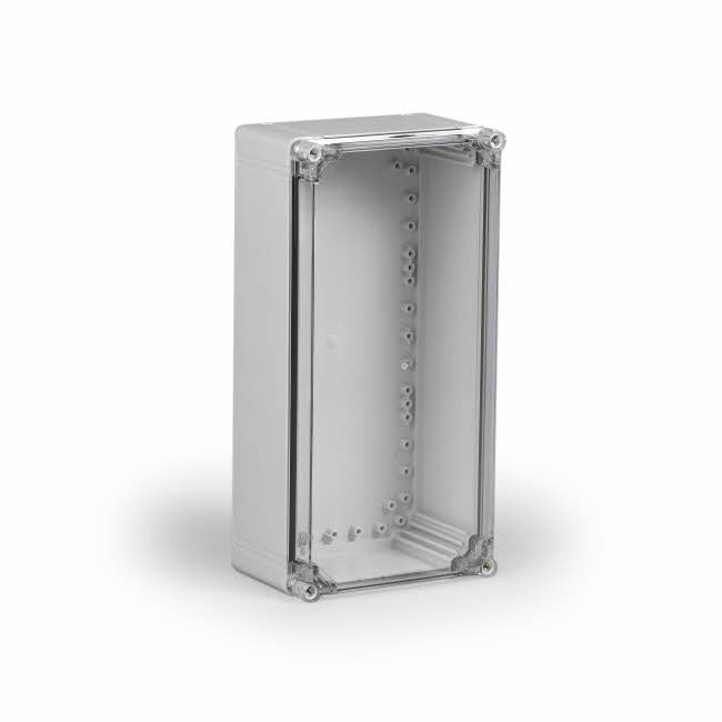 Ensto KLEMMENKAST Cubo O abs rondom blind 200x400x132 MM transparant deksel