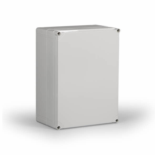 Ensto KLEMMENKAST Cubo O abs rondom blind 300x400x187 MM grijs deksel