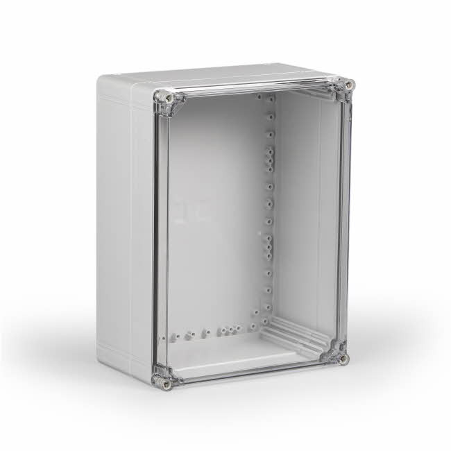 Ensto KLEMMENKAST Cubo O abs rondom blind 300x400x187 MM transparant deksel