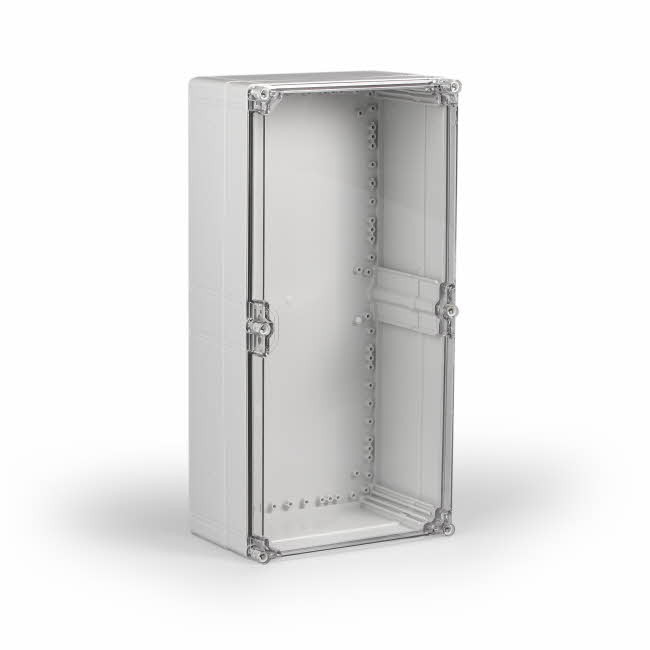 Ensto KLEMMENKAST Cubo O abs rondom blind 300x600x187 MM transparant deksel